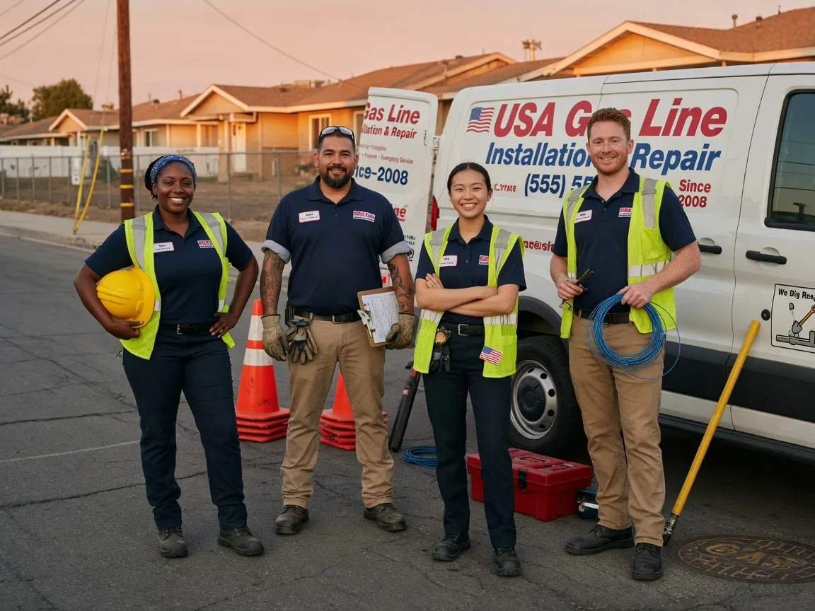 Gas Line Installation company in Durant, IA